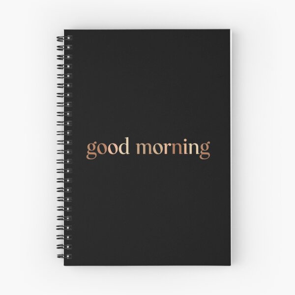 Item preview, Good Morning Minimalist Warm Earth Tone Typography designed and sold by bvdesignart.