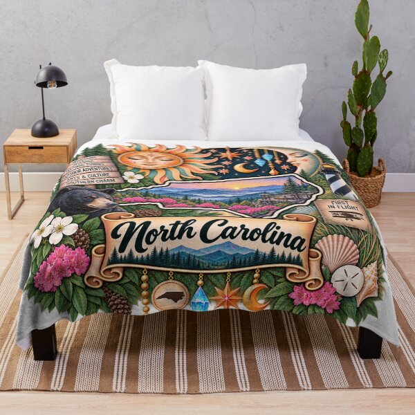 Item preview, North Carolina Celestial Wonders designed and sold by Whimspired By Paxx.