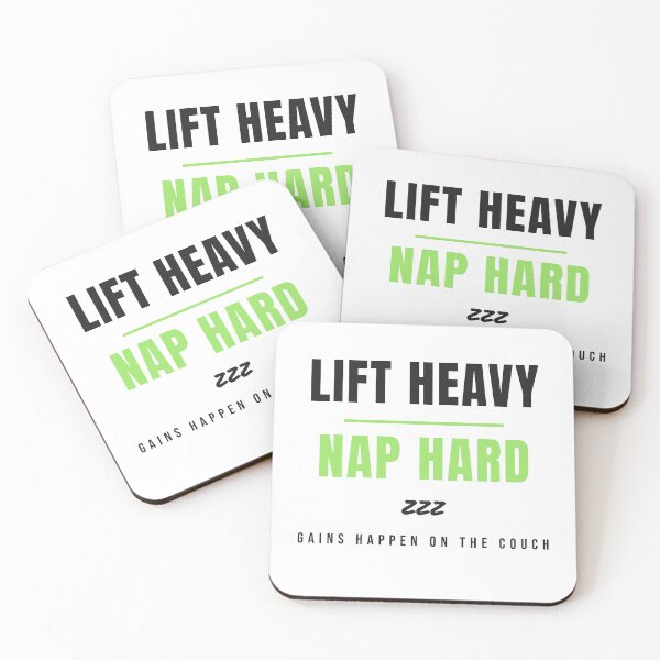 Item preview, Lift Heavy Nap Hard Funny Gym designed and sold by WhizTrends.