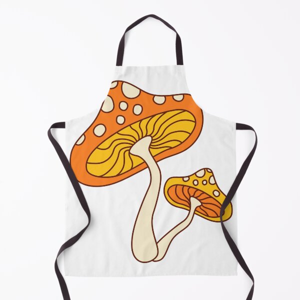 Item preview, Retro 70s Groovy Mushroom Aesthetic Art designed and sold by MH Digital Studio .