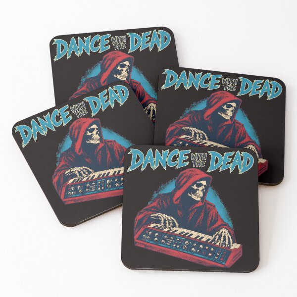 Item preview, Dance With The Dead Skeleton Synth Retro Art designed and sold by TudyEvansio.