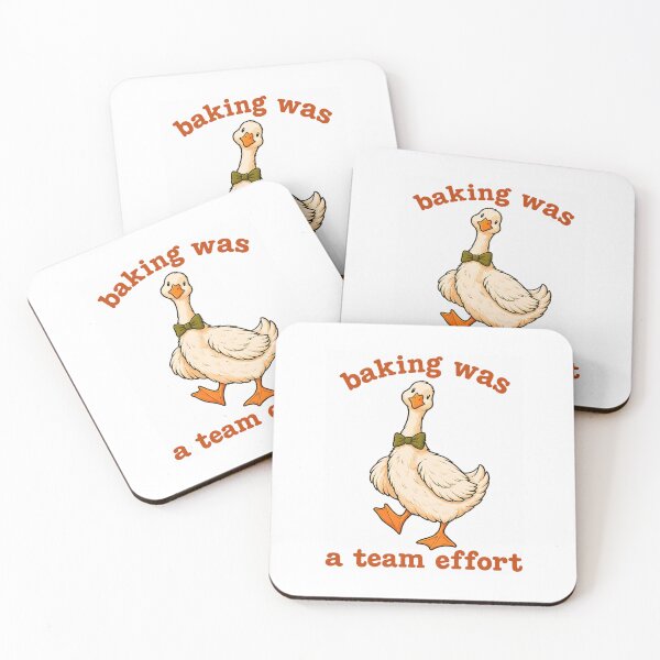 Item preview, Funny Messy Baking Ducks Illustration - Baking Was A Team Effort designed and sold by Byhergawaa.