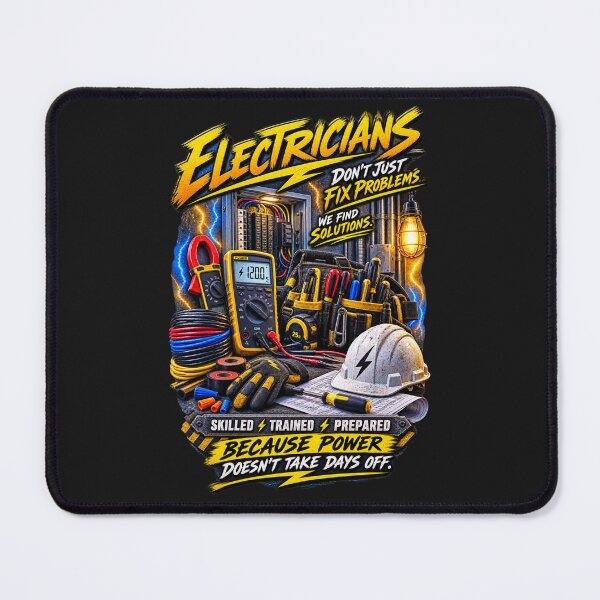Item preview, Electricians Don't Just Fix Problems They Find Solutions designed and sold by JAR Designs .