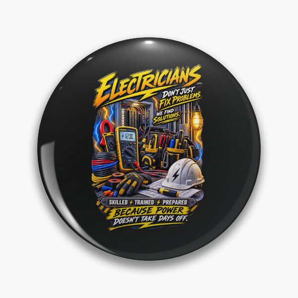Item preview, Electricians Don't Just Fix Problems They Find Solutions designed and sold by JAR Designs and Development.
