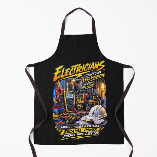 Item preview, Electricians Don't Just Fix Problems They Find Solutions designed and sold by JAR Designs and Development.