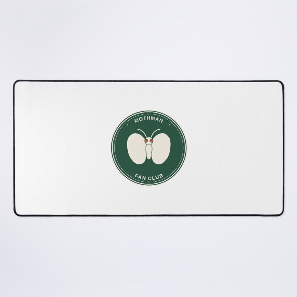 Item preview, Mothman Fan Club - Retro Cryptid Badge designed and sold by LearnFunStore.