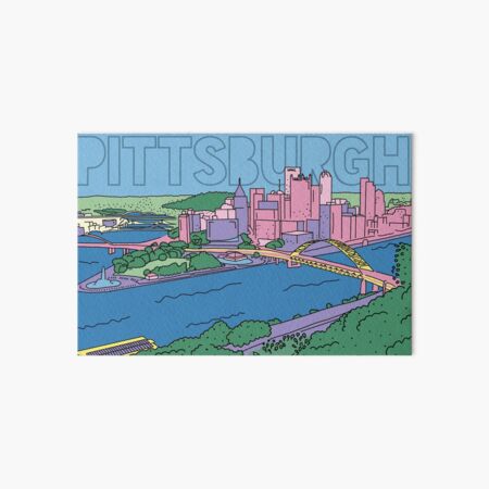 Pittsburgh! Art Board Print