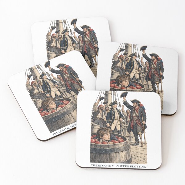 Item preview, Trreasure Island Out For Blood Apple designed and sold by ViridianAtlas.