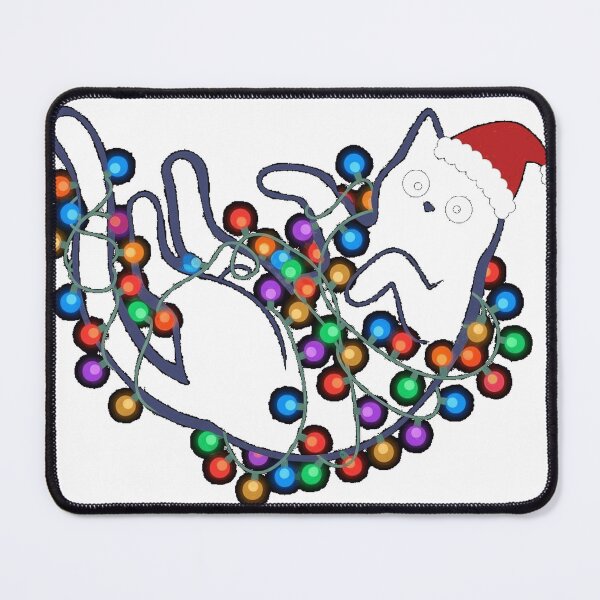 Item preview, Funny Pussy-cat From Christmas Vacation Fried and Tangled Up Graphic. Premium T-Shirt designed and sold by shop-insider.