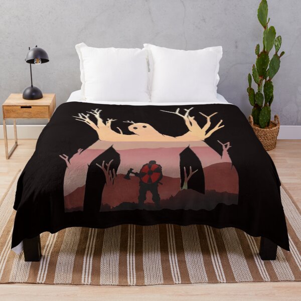 Item preview, Viking vs Forest Spirit Sunset designed and sold by Ahkamnash.