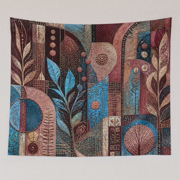 Item preview, Abstract Botanical Design colorful designed and sold by FlowerSeller1.