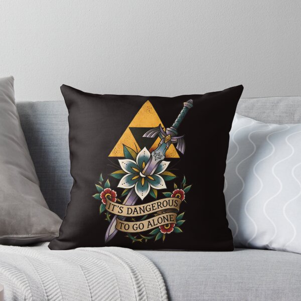 Item preview, Dangerous Adventure Sword Floral Triforce designed and sold by Ahkamnash.