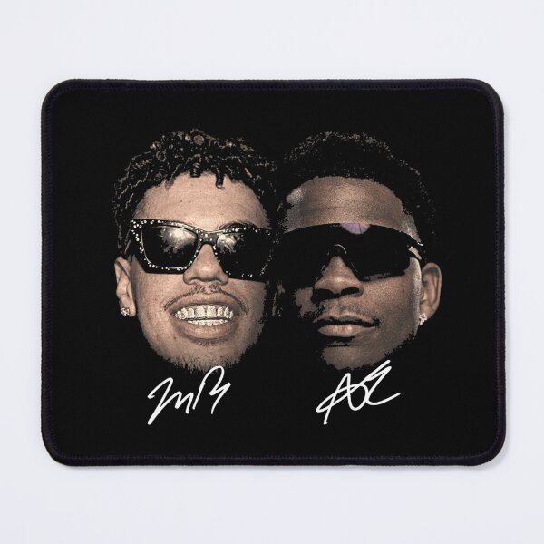 Item preview, Lamelo Ball & Anthony Edwards Graphic  designed and sold by Hoops and Movie Sticks.