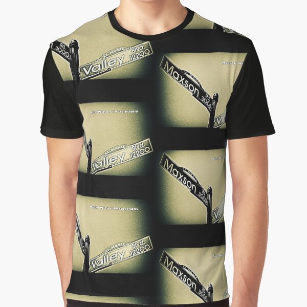 Maxson & Valley1 El Monte CA by Mistah Wilson Photography Graphic T-Shirt