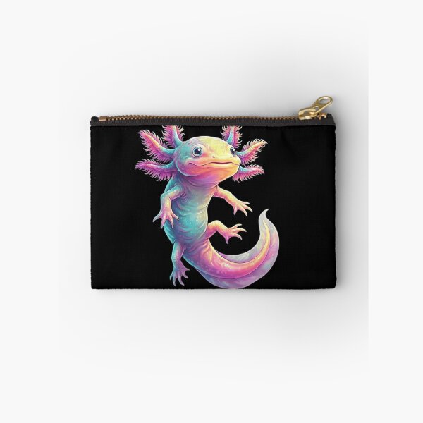 Item preview, Colorful Fantasy Axolotl for Amphibian and Exotic Pet Fans designed and sold by MiALopezArt.