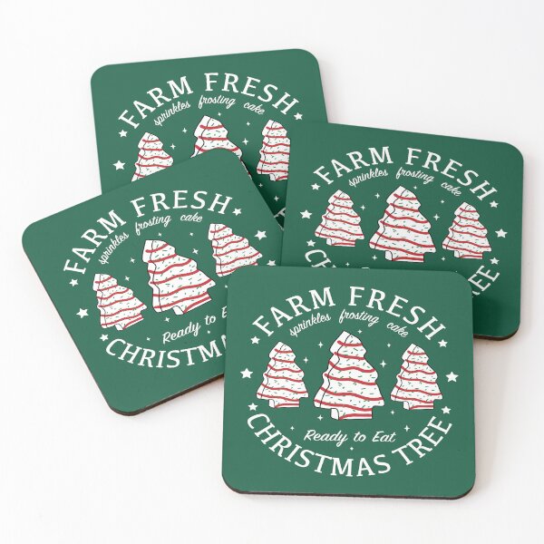 Item preview, Farm Fresh Christmas Tree Cakes – Funny Xmas Tree Farm Treats designed and sold by harper-franklin.