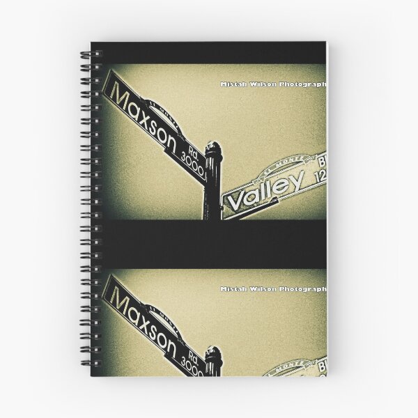 Item preview, Maxson Road & Valley Boulevard, El Monte, California by Mistah Wilson designed and sold by The Street Sign Store.