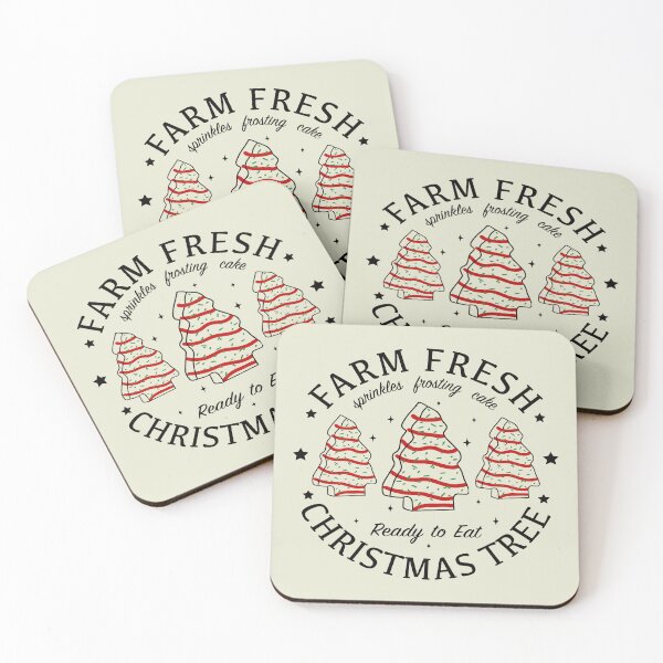 Item preview, Farm Fresh Christmas Tree Cakes – Funny Xmas Tree Farm Treats 2 designed and sold by harper-franklin.