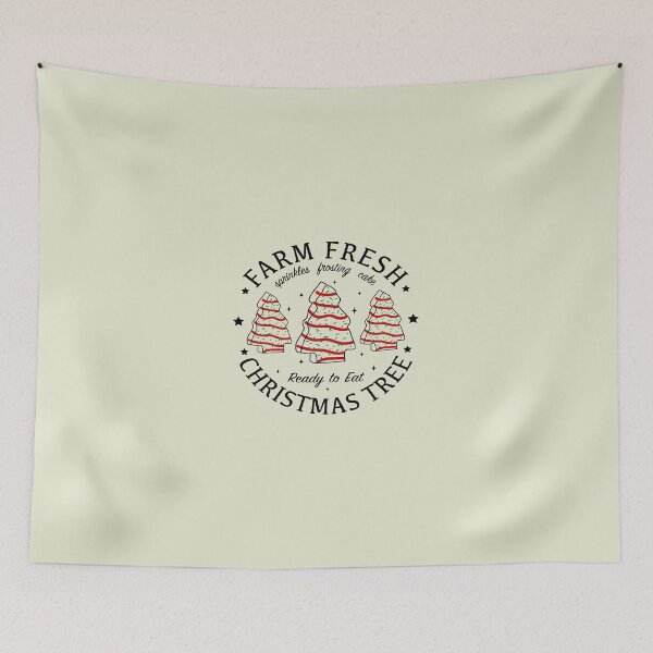 Item preview, Farm Fresh Christmas Tree Cakes – Funny Xmas Tree Farm Treats 2 designed and sold by harper-franklin.
