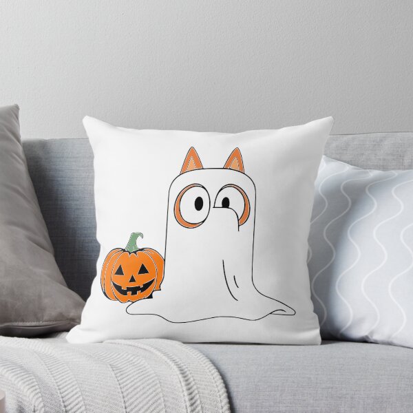 Item preview, Spooky Little Heeler Ghost with Jack-o'-Lantern designed and sold by tonylau81.