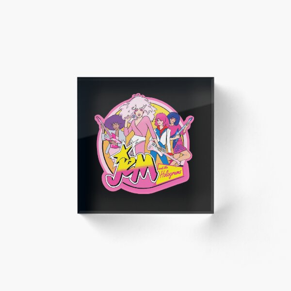 Jem and the Holograms 80s cartoon Acrylic Block