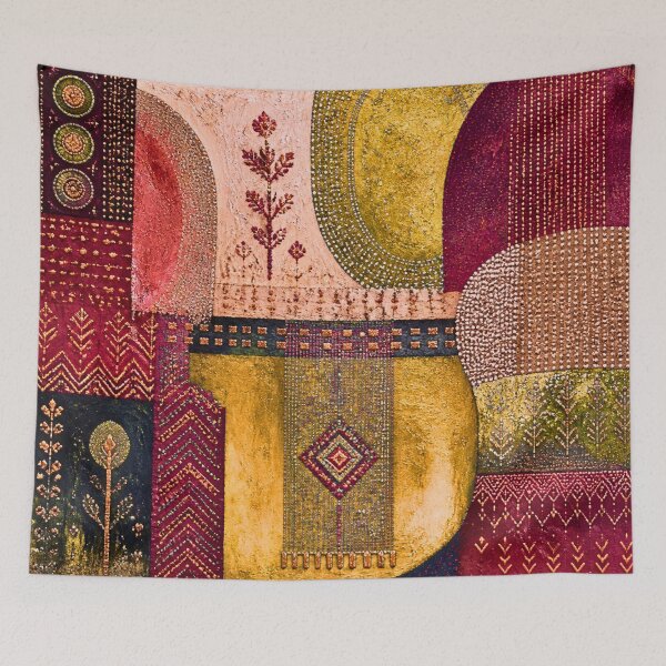 Item preview, Copy of Abstract Botanical Design colorful designed and sold by FlowerSeller1.