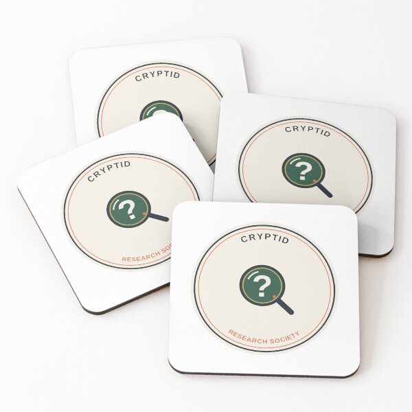 Item preview, Cryptid Research Society - Retro Mystery Badge designed and sold by LearnFunStore.