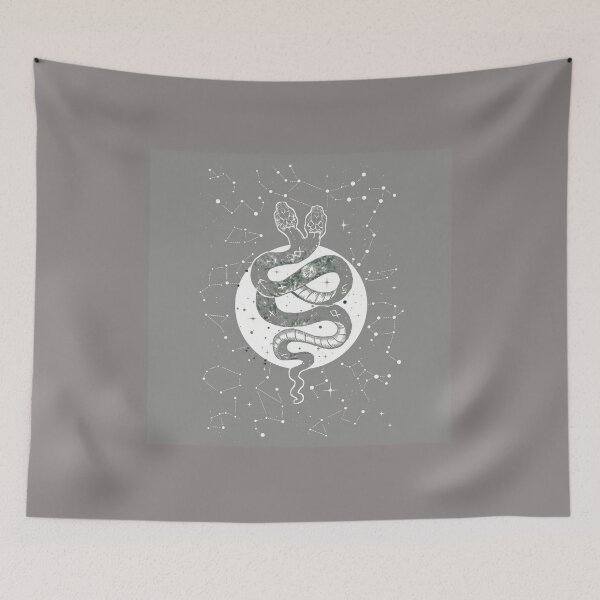 Item preview, Two Headed Snake Constellation Occult Moon-63 designed and sold by StefanieMilewsk.