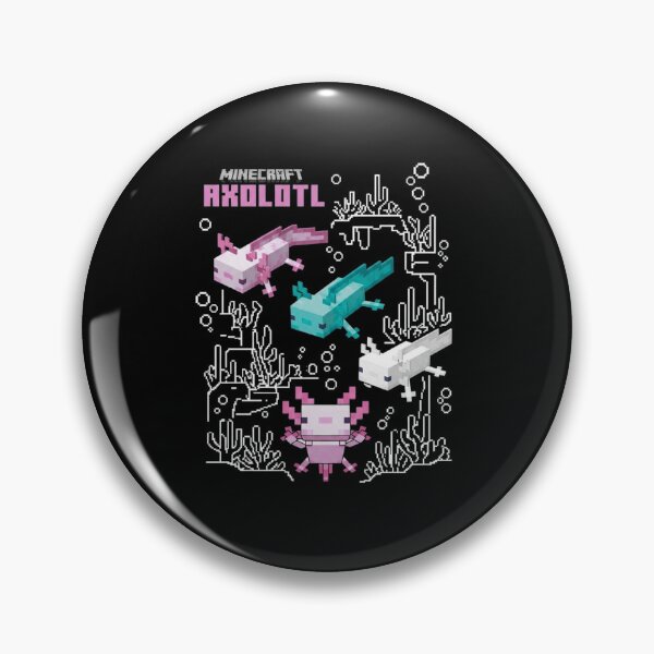 Item preview, Pixel Axolotl Underwater Collection for Retro Gaming Fans designed and sold by MiALopezArt.