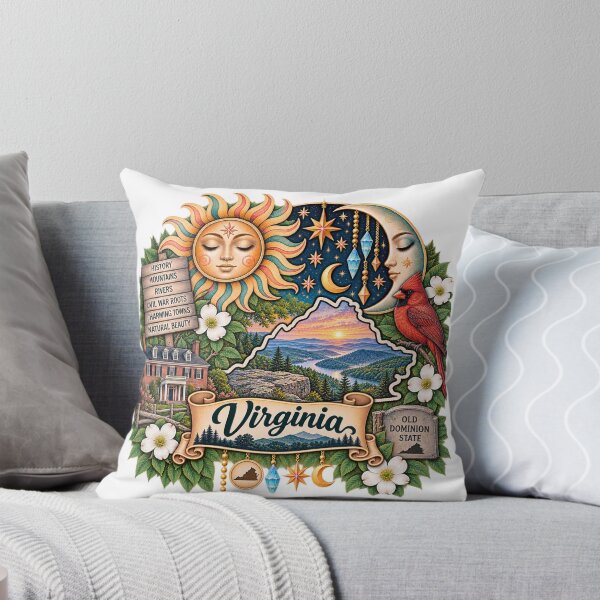 Item preview, Virginia Celestial Wonders designed and sold by Whimspired By Paxx.