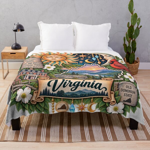 Item preview, Virginia Celestial Wonders designed and sold by Whimspired By Paxx.