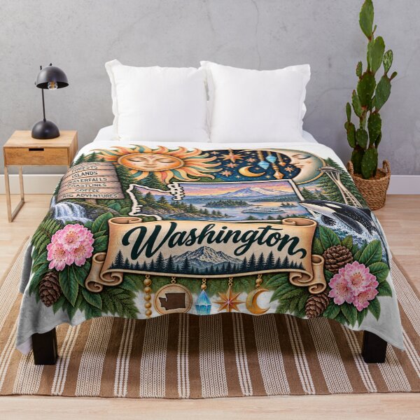 Item preview, Washington Celestial Wonders designed and sold by Whimspired By Paxx.