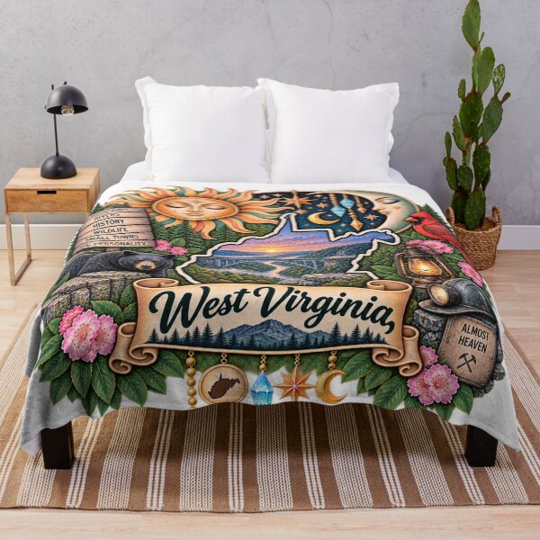 Item preview, West Virginia Celestial Wonders designed and sold by Whimspired By Paxx.