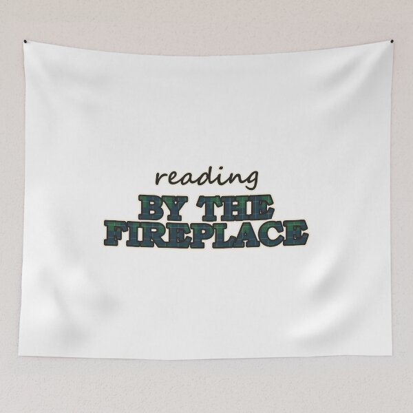 Item preview, Reading By The Fireplace Funny Cozy Shirt designed and sold by Alphakenon.