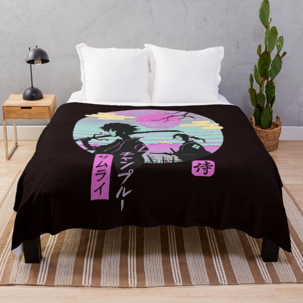 Item preview, Retro Samurai Aesthetic with Japanese Characters designed and sold by ThresholdBlue.
