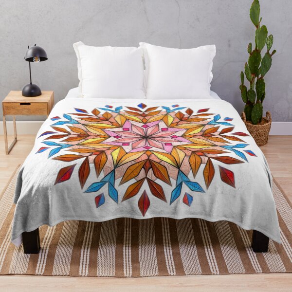 Item preview, Geometric Radiance of the Violet Lotus designed and sold by Anas Arts.