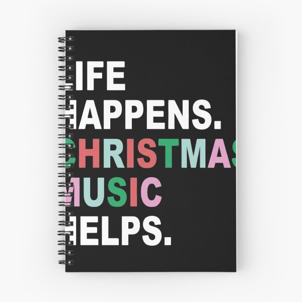 Item preview, Life Happens Christmas Music Helps designed and sold by haitrieuic96.
