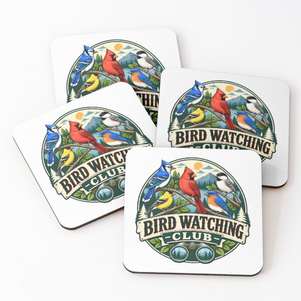 Item preview, Bird Watching Club Nature Wildlife Birder Vintage designed and sold by Photo-Sphere101.