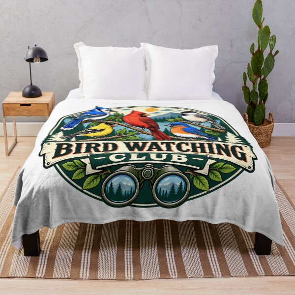 Item preview, Bird Watching Club Nature Wildlife Birder Vintage designed and sold by Photo-Sphere101.