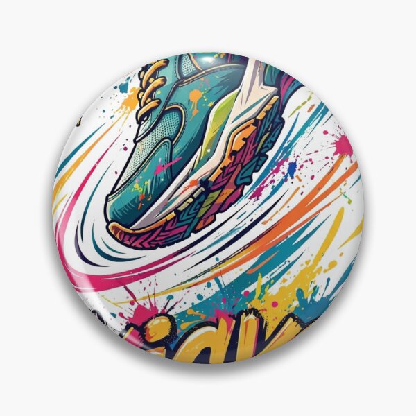Item preview, Kicks In Motion Sneaker Shirt | Graffiti Kicks Tee designed and sold by DripyDesigns.