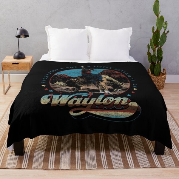 Item preview, Old School Country Vibes, Waylon Jennings Outlaw Country designed and sold by konokchaolic.