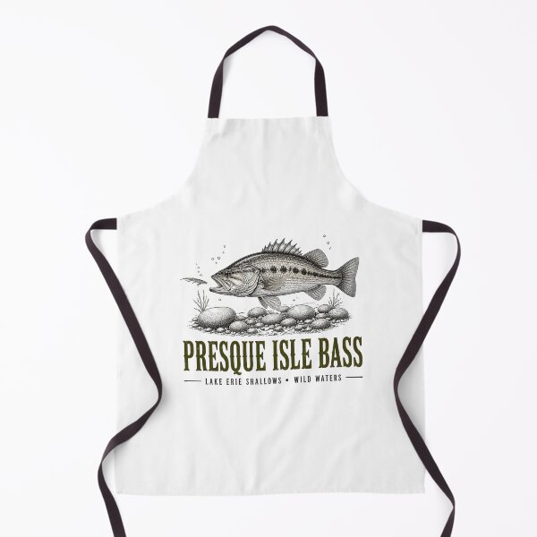 Item preview, Vintage Presque Isle Bass Lake Erie Graphic designed and sold by NobleCast .