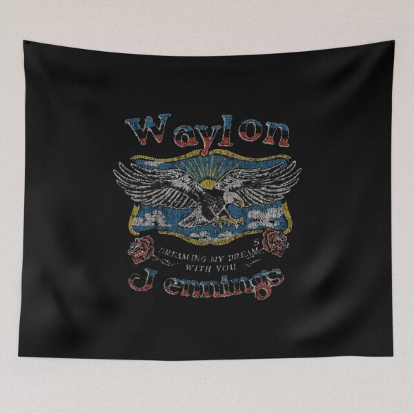 Item preview, American Country Roads, Waylon Jennings Outlaw Country designed and sold by konokchaolic.