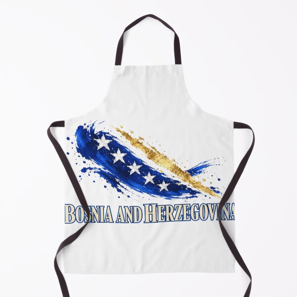 Item preview, Bosnia And Herzegovina Ink And Gold Current designed and sold by aihrgdesign.