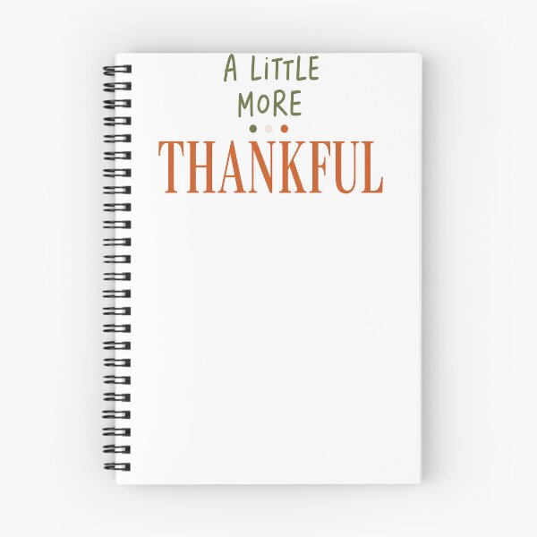 Item preview, A Little More Thankful Minimalist Fall designed and sold by KristenosNehk.