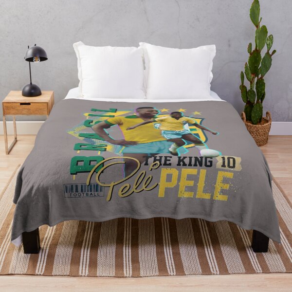 Item preview, Vintage Pelé The King Brazil Tribute Football Tee-12 designed and sold by IanBuckly.