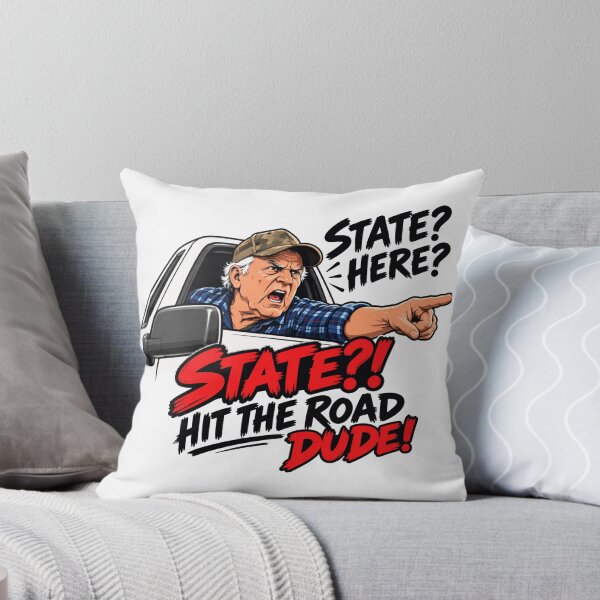 Item preview, Hit the road, dude! This ain't no state property designed and sold by first-shirt ⭐ ⭐ ⭐ ⭐ ⭐.