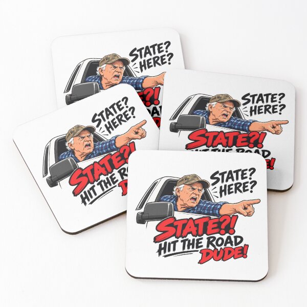 Item preview, Hit the road, dude! This ain't no state property designed and sold by first-shirt ⭐ ⭐ ⭐ ⭐ ⭐.