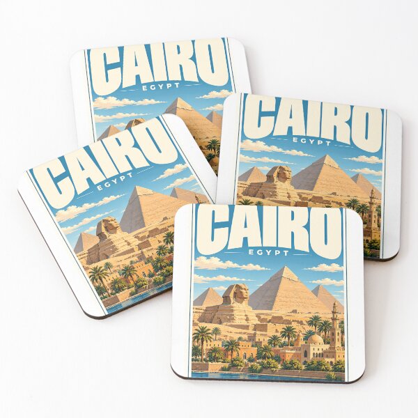 Item preview, Cairo Egypt Travel Souvenir Giza Pyramids designed and sold by kristyparkStar3.