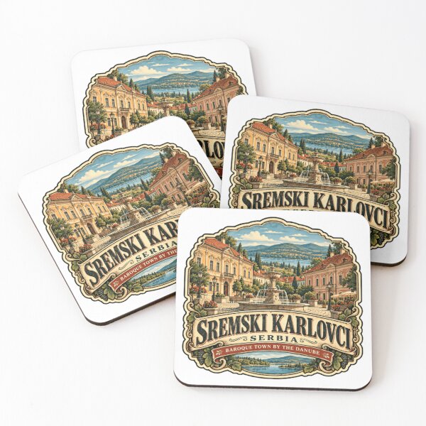 Item preview, Sremski Karlovci Serbia Baroque Town By The Danube Travel Destination designed and sold by ManilStuck237.